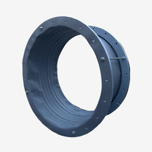 FRP Flange W/Fiberglass Coated PTFE Flexible Connector And EPDM Gasket